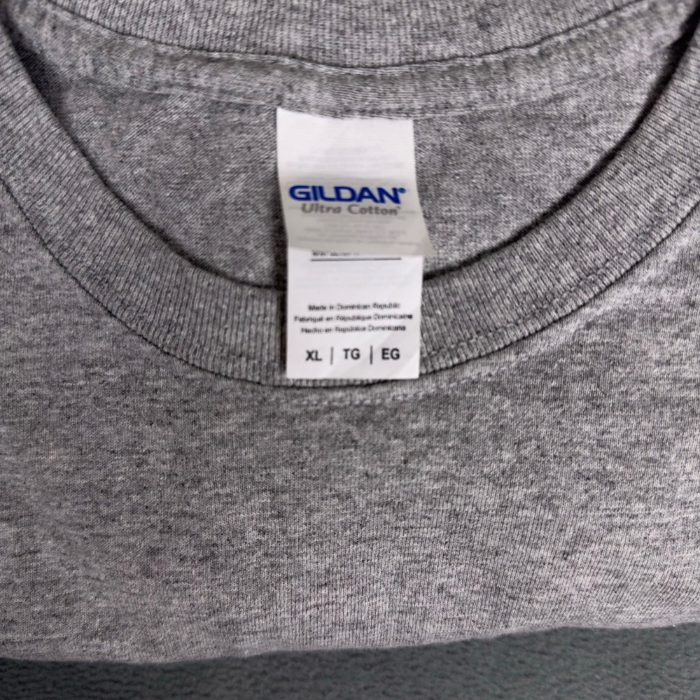 Jimmie Johnson 48 NASCAR Racing Mens XL Gray Short Sleeve Graphic Tee‎ Hendrick - Picture 5 of 7